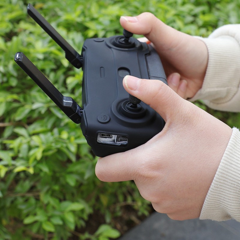 Black Silicone Drone Remote Control Protective Cover Controller Case RC
