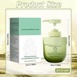 2 Stück Luxuriöse Kollagenstraffungscreme, Collagen Creme, Kollagen Straffende Creme, Kollagen Anti-Falten-Creme,für Den Körper, Strafft, Festigt und Festigt, für Alle Hauttypen