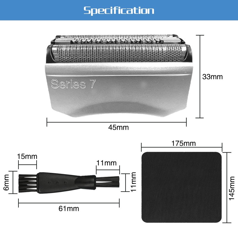 Shaving Head for Braun Series 7, S7 Replacement Head 70S