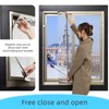 Magnetic Window Insulation Kit 81x58cm Indoor Film for Heat and