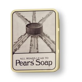 PEARS Glycerin Soap with Tin, Transparent Green and Amber Variety 2-Pack, 4.4 Oz Ea