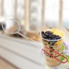 ALEOHALTER Draining Spoon, Stainless Steel Strainers Strainer Scoop Kitchen Tool