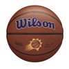 Wilson Basketball, Team Alliance Model, PHOENIX SUNS, Indoor/Outdoor, Mixed Leather,