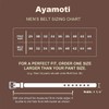 Ayamoti Men's 32mm Dress Belts,Genuine Leather Belts for Men,Fashion &