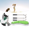 Desktop Golf Pen Set 3 Ballpoint Pens and Mini Bag