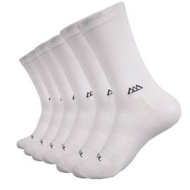 HUIZAPOL | Pack x3 Calcetas Deportivas Pro Blanco - S/M | Calcetas Hombre y Calcetas Mujer - Calcetines Hombre Calcetines Mujer | Conjunto Deportivo Hombre - Ropa Deportiva - Regalos Medias Aesthetic