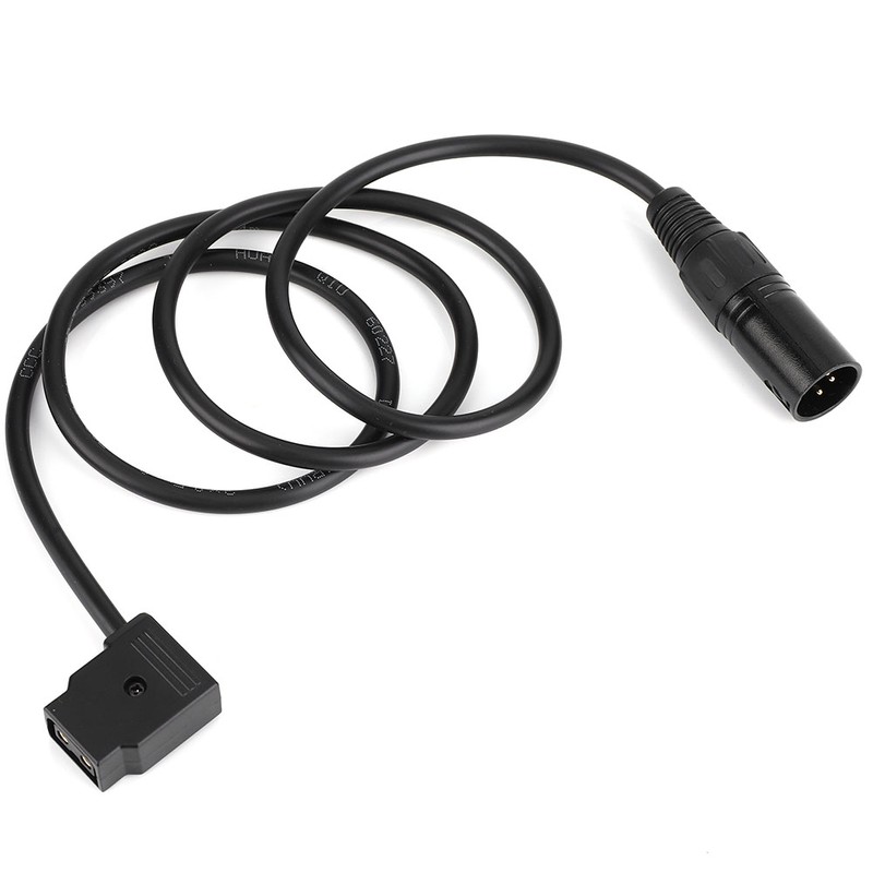 D tAP Female to XLR 4pin Male Adapter Power Cable