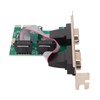 Pcie Expansion Card PCIE Serial Card Computer Desktop COM Port