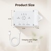 Haoguo Pet Training Vibration-Sensing Alarm, Training Alarm with 3 Adjustable