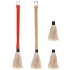 2 Pack 18 inch Grill Basting Mop with Wooden Long