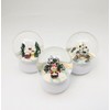 4 Cute Mini Snow Globes Christmas Winter and Deer on
