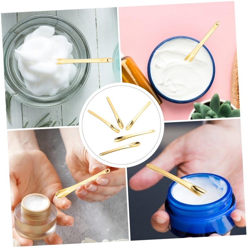 Ipetboom Sets Mini Cosmetic Spatula for Face Cream Eye Cream