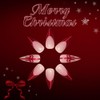 Christmas Press on Nails Long Almond Fake Nails with Cute