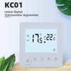 Temperature Controller LCD Backlight Display Week Time Indoor Temperature Display