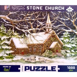 Go! Games, Susan Winget Stone Church 1000 Piece Puzzle