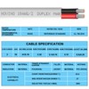 18 Gauge Marine Wire,18 AWG 30ft Duplex Marine Grade Wire