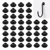 EMYVSVO 60Pcs Pegboard Hook Locks - Peg Hook Stoppers Clips