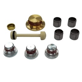 LS Engine Block Oil & Coolant Galley Plug & Cylinder head Dowel Pin Kit Expansion Freeze Barbell Compatible with all GM Chevy LS Series Engines LS1 LS3 LS2 LQ4 LQ9 LS6 4.8L 5.3L 6.0L 6.2L Vortec