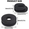 12Pcs Motorcycle Rubber Side Cover Grommet Single Side Panel Fairing