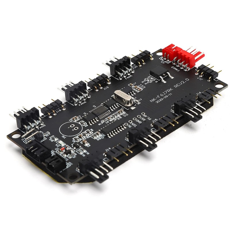 Heayzoki LED Light Controller PCB Power Supply Fan Hub 4/3