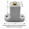 Busbar Insulator,Polyester Standoff Insulators with Screw, UL Material Busbar Insulator
