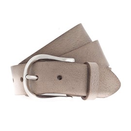 Vanzetti Genuine Beauty 35 mm Full Leather Belt W90 Taupe, taupe