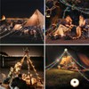Camping Fairy Lights, Outdoor Fairy Lights with 8 Lighting Modes,