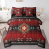 Full Size Southwest Native Design 7 Piece Bedding Set Southwestern