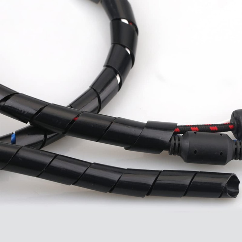 FEEIMOL Cable conduit, self-closing cable spiral, 14 mm, cable duct,
