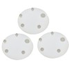 3PCS Toilet Tank Silicone Flapper Seal Gasket 3’’ for American