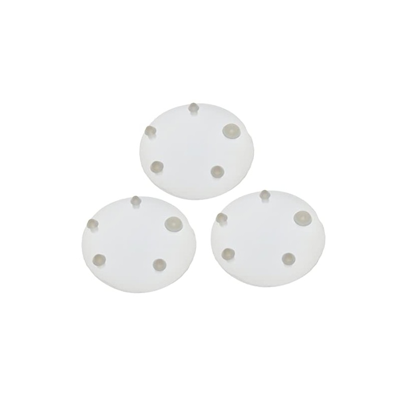 3PCS Toilet Tank Silicone Flapper Seal Gasket 3’’ for American