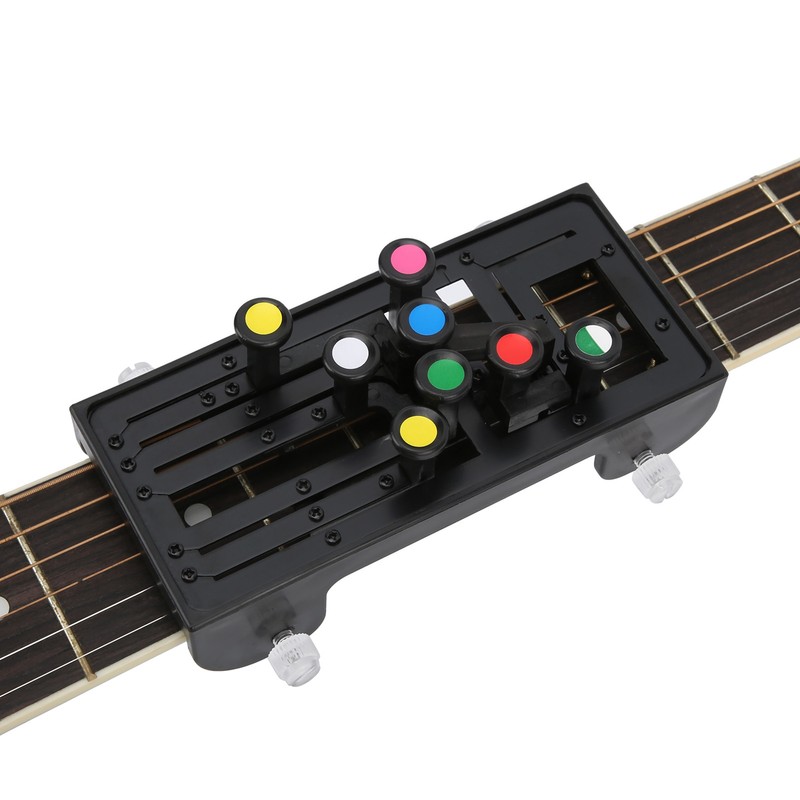 Guitar Learning System Teaching Aid Helper Folk Ukulele Chord Trainning
