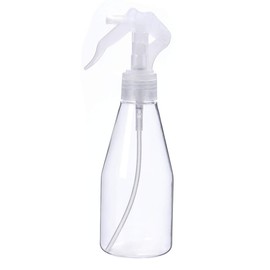 AKOAK 1 Pack 200ML Portable Transparent Plastic Spray Bottle Conical Pouring Vase Hair Makeup Moisturizing Atomizer