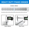 2 Pack Heavy Duty Piano Hinge 24 Inch x 3