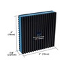 BJADE'S Anti Vibration Isolation Pads 4 Pack,Mechanical Vibration Damping Pad,Air