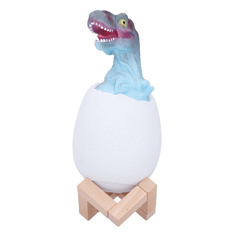 Touch Pat Sensor Night Light Dinosaur Egg Shape Bedside Lamp