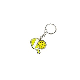 M EXPLORE MOJA Pickleball Keychain, Gifts for Pickleball Lovers Men & Women, Keychains for Keys, Purses, Bags (Pickleball Paddle)