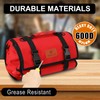 Wessleco Tool Roll, Wrench Roll Up Pouch Canvas Tool Roll