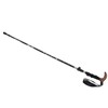 Trekking Pole Hiking Walking Stick 5 Fold Curved Handle Ultra