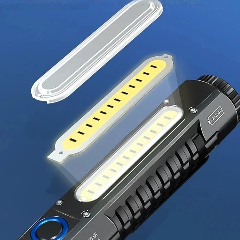 TakLite VIPER Split-Beam 2000 Lumen Professional Flashlight for Work, Emergency,