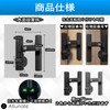 Ailunate Door Lock, Aftermarket 3 Digit Dial Type, Fluorescent Room