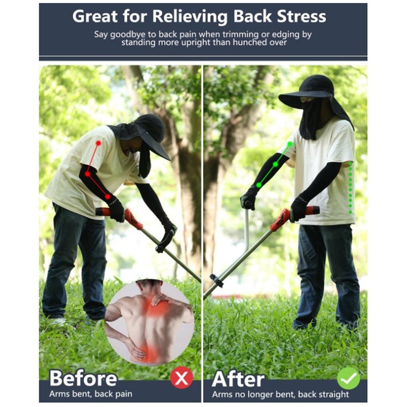 String Trimmer Handle Ergonomic Trimmer Grip Lawn Trimmer Handle Grip