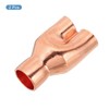 PATIKIL 3/4" x 5/8" x 5/8" ID Tee Y Type