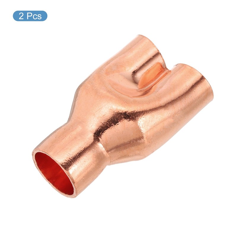 PATIKIL 3/4" x 5/8" x 5/8" ID Tee Y Type