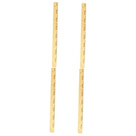 DOITOOL 4 Pcs 190mm Hinge Continuous Hinge Bronze Heavy Duty Continuous Hinge Brass Piano Hinge Piano humidor Hinge Cabinet Hinge Furniture Hinges Metal Door Box Zinc Alloy