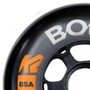 K2 Skates Bolt 90mm 85A 4-Wheel Pack - Black -