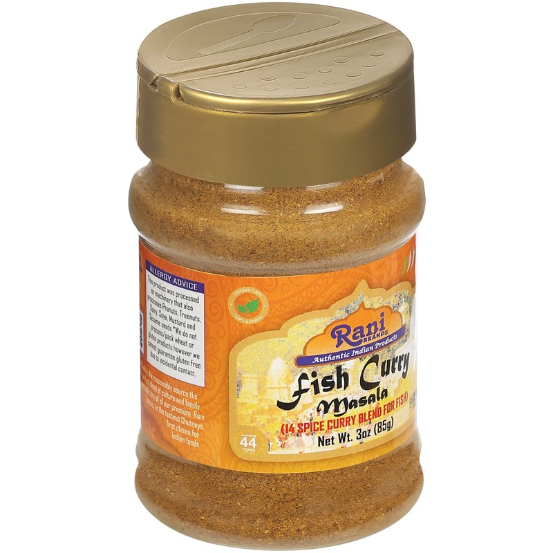 Rani Fish Curry Masala (14-Spice Curry Blend for Fish) 3oz