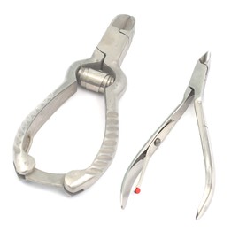 OdontoMed2011® Toe Nail Clipper Cutter Steel Heavy Duty Barrel Spring 5.5" Free Cuticle Nipper Gift Idea ODM