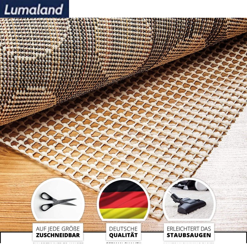 Lumaland Rug Underlay Non-Slip Mat Non-Slip Underlay Rug Stopper Non-Slip