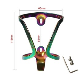 UPANBIKE Bicycle Bottle Cage Aluminum Alloy Ultralight Drinking Bottle Holder Cup Holder for MTB Road Bike,Colorful